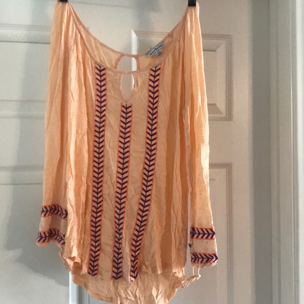 American Eagle BoHo long sleeved shirt